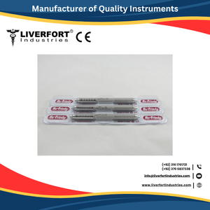 Set van 3 stuks Hu-Friedy MH6 spiegel satijn stalen handvat tandheelkundige spiegelhandgrepen roestvrij staal HuFriedy topkwaliteit nieuwe instrumenten - Product Image 4