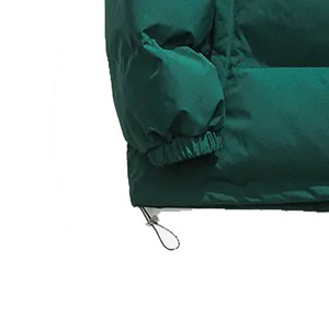 Hooded Puffer <b>Jacket</b> Premium Full Zip Quilted Coat Breathable <b>Warm</b> Outerwear Factory Wholesale Supplier Production - Product Image 6