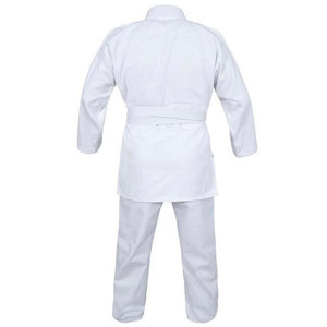 Uniforme de Judo Blanco, Poliéster/Algodón, Unisex, Corte Regular para Adultos, Transpirable, Elástico, Ligero, Teñido Liso - Product Image 2