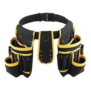 "Magnetic <b>Tool</b> <b>Pouch</b> Men's Heavy Duty 28-Pocket <b>Tool</b> <b>Belt</b> with Detachable Work Bag & Handles for Electricians & Carpenters" - Product Image 5