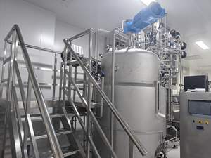 Bailun 100Ltypes bioréacteurs bio réacteur de vaccin bulle colonne fermentation bioréacteur BLBIO-SCUC - Product Image 4