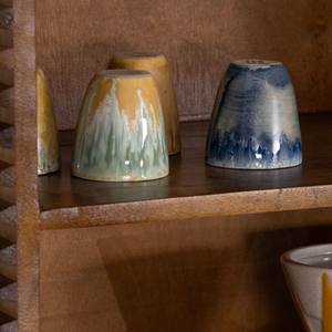 Aparador estilo Vandana Amber Mark en madera de teca y mango oscuro - Product Image 4