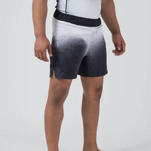 กางเกงขาสั้น BJJ น้ำหนักเบา แบบสั่งทำพิเศษ สีทูโทน สำหรับ MMA กางเกงกราปลิง แห้งเร็ว ยืดได้ 4 ทิศทาง กางเกงฝึกซ้อมต่อสู้ ดีไซน์ MMA - Product Image 2