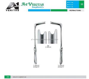 2025 New Arrival A-1 VERITAS 24.5 cm Left & Right Retractor Set Surgical Retractor High Quality Stainless Steel Medic Instrument - Product Image 5