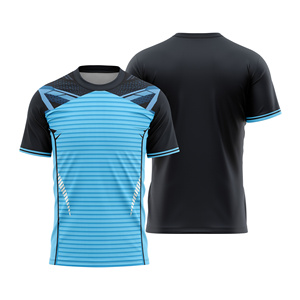 Custom Sublimated Men's <b>Soccer</b> Jersey Crew Neck Short Sleeve 100% Polyester Moisture Wicking Geometric Print Regular Fit - Product Image 1
