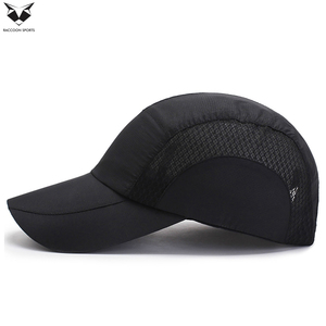 Gorra de Béisbol Negra, Transpirable, que Absorbe la Humedad, Ajustable, para Adultos, para Entrenamiento al Aire Libre y Gimnasio, Verano, Estructurada, Precurvada - Product Image 2