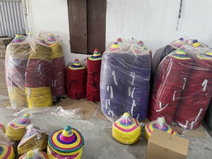 Natural Woven Mexican Sombrero <b>Hat</b> in Bulk Handmade <b>Straw</b> Sun <b>Hat</b> for Summer Festivals Beach Activities and Event Promotions - Product Image 3