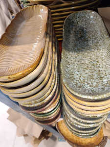 Indian Ceramic <b>Cups</b> & <b>Saucers</b> Stocked 100ml & 250ml Volumes for Home Office Restaurant Hotel Use - Product Image 4