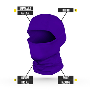 Cagoule multifonction 4-en-1 : masque de ski, cache-cou, couvre-tête pour sports de plein air, respectueux de l'environnement - Product Image 5