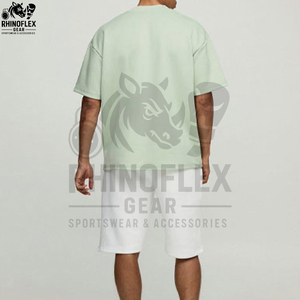 T-shirts oversize tendance pour hommes, fabriqués avec les meilleurs matériaux, prix d'usine, style décontracté streetwear, t-shirts oversize pour hommes. - Product Image 2