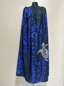 High Street Style Lockdown <b>Skirts</b> Women's Mid-Calf Pleated <b>Elastic</b> Waist Polynesian Print <b>Skirt</b> Anti-Pilling - Product Image 1