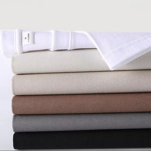 Blank Cotton Street Wear Vintage Chinese Style Turtleneck <b>Collar</b> Anti-Wrinkle Oversized Drop Shoulder Custom High <b>T</b>-<b>Shirt</b> - Product Image 4