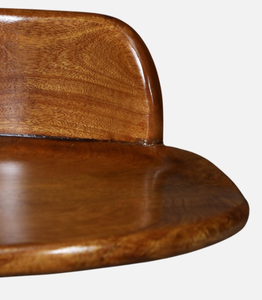 Tabouret de bar moderne en bois et métal, écologique, pour la maison, l'hôtel, l'extérieur, le salon, la chambre à coucher - Product Image 4