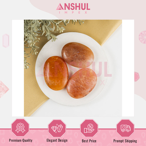 Piedra de Palma Ovalada de Aventurina Naranja Natural de 2.5 Pulgadas de Alta Calidad, Cristales Curativos, 1 kg, Energía Positiva y Motivación, Venta Mundial - Product Image 6