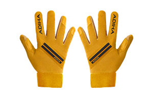 Leather Anti-slip Durable Breathable Baseball Batting <b>Gloves</b> Hook Loop Closure <b>Moisture</b> Super Breathable Mash - Product Image 4