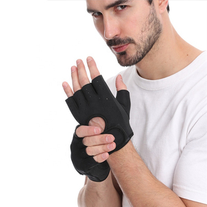 Guantes Deportivos Personalizados con Logotipo para Levantamiento de Pesas, Gimnasio, Nuevo Modelo Profesional de Medio Dedo para Levantamiento de Pesas, Seguridad y Fitness - Product Image 3
