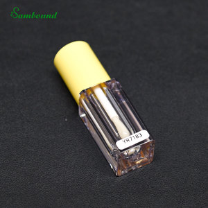 Manufacturer Sambound Custom Lip Gloss Tube 4.4ml Cute Cap Square Transparent PET Eco-Friendly Cosmetic Packaging Bottle Silk - Product Image 6