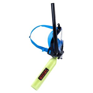 Mini Tanque de Buceo Portátil de 0.5L con Máscara Submarina, Cilindro Reutilizable de 10 Litros, Tanque de Respiración Subacuática Pequeño y Portátil - Product Image 1