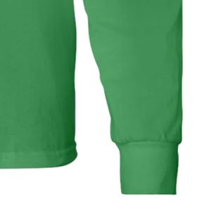 Sweat-shirt vert à manches longues avec motif, col rond, pull décontracté pour femme, haut de sport, poignets côtelés, logo imprimé, vêtement de mode - Product Image 6