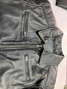 <b>Genuine</b> Leather Jackets Streetwear Winter Jacket Snakeskin Turn Down Collar Front Logo Luxury Fashion Men's Jackets - Product Image 5