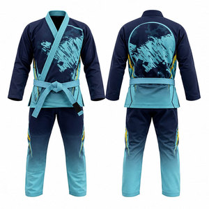 Uniforme de Jiu-Jitsu Brasileño con Logotipo Personalizado, Cómodo, 100% Algodón, Ropa Deportiva Unisex de Alta Calidad, Etiquetas Personalizables - Product Image 1