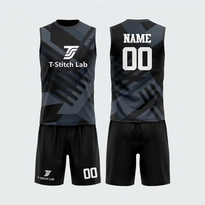 Uniforme de Fútbol Americano Sublimado de Alta Calidad, Nuevo, Deportivo, Sin Mangas, Cuello Redondo, Corte Regular, para Hombre, Secado Rápido, 7 V 7 - Product Image 2