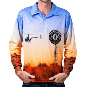 เสื้อเชิ้ตแขนยาวผู้ชายทรงชาวประมงสุดหรู ไซส์ใหญ่ ใส่สบาย กันน้ำ ผลิตจากผ้าฝ้าย/ใยไผ่ ระบายอากาศได้ดี แห้งเร็ว ลดราคาสุดพิเศษ - Product Image 4