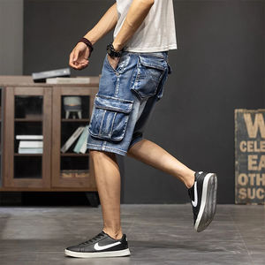 Shorts en jean pour homme de qualité supérieure, toucher doux et luxueux, tissu haut de gamme, vêtements d'été en jean pour homme - Product Image 4