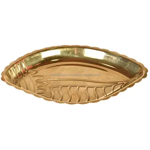 ชามโลหะแฮนด์เมดสุดหรูพร้อมพื้นผิวงูชามตกแต่งด้วยมือปลอดภัยจากซาฮิด - Product Image 1