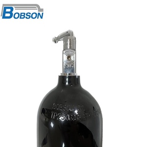ถังแก๊สออกซิเจนอลูมิเนียม5L ถังเติมแรงดันสูงสำหรับงานเชื่อมอุตสาหกรรมตัดและสำรองฉุกเฉิน - Product Image 2