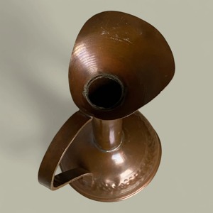 Vintage Copper Pitcher Solid Finish Metal <b>Jug</b> 10–12.9 In Height Durable Design For <b>Drinks</b> Presents - Product Image 5