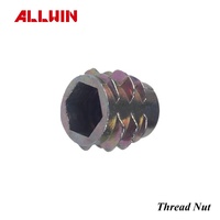 Mur T Baja Tahan Karat 304/316 Berlapis Nikel dan Dipoles untuk Aplikasi Kesehatan & Pertambangan