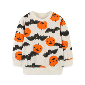 Nouveauté : Sweat-shirt doublé en molleton 100 % coton biologique pour bébés et jeunes garçons, motif animaux écologiques, col rond, hiver - Product Image 3