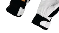 Gants de ski unisexes à doigts entiers en Spandex/Coton, imperméables, pour l'hiver, activités de plein air, snowboard, avec sangle de poignet réglable et fermeture à enfiler