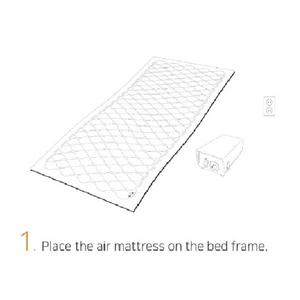 Colchón de Hospital Inflable con Presión de Aire para la Prevención de Úlceras por Presión, con Control de Tiempo Enchufable y Bomba de Presión Ajustable - Product Image 4