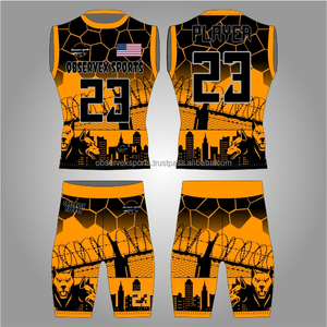 Uniformes de Fútbol Americano 7 contra 7, Diseño Transpirable, Uniformes de Entrenamiento para Equipos de 7 Jugadores, Uniformes de Juego Juveniles de Alta Calidad - Product Image 1