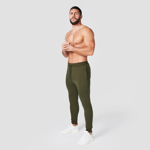 100% Cotton Fabric <b>Cheap</b> Price New Arrival Casual Fitness Wear Men Mid Midweight Drawstring Pockets Customized Logo Men <b>Joggers</b> - Product Image 3