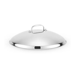 Couverture de table en acier inoxydable avec design simple en argent, idéale pour la cuisine et les petits-déjeuners, en vente - Product Image 3