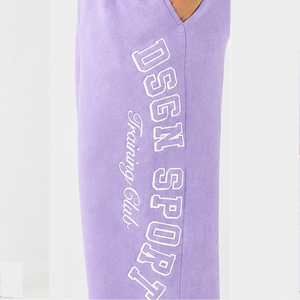 Pantalones Deportivos Anchos y Holgados para Mujer, de Poliéster y Algodón, Estilo Urbano, Diseño Personalizado, Fabricante OEM, Venta al Por Mayor - Product Image 4