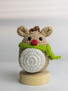 JNC Macrame OEM, Juguete de Peluche de Ganchillo, Muñeco de Peluche Tejido a Mano con Forma Personalizada para Regalos Navideños y Promocionales - Product Image 6