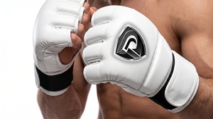 ถุงมือ MMA Dumela International EVO หนังสีขาวด้าน ระบายอากาศได้ดี ปรับแต่งได้ คุณภาพสูง ป้องกันได้ทุกฤดู - Product Image 3