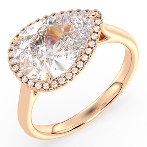 REYES Ultimate Design 925 Sterling Silver GRA Certified Moissanite <b>Ring</b> Solitaire 14K Gold Rhodium Plated Wedding Promise <b>Rings</b> - Product Image 1
