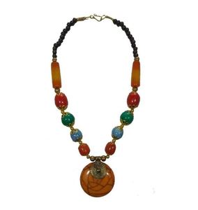 Collar de Resina Artesanal Estilo Africano Más Vendido, Collar de Bolas a la Moda para Mujeres, Bodas y Fiestas - Product Image 4