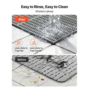 Tappeto Drenante Antiscivolo in PVC di Grado Commerciale 3 x 50 piedi, Tappetino Anti-Schizzi per Aree Umide, Tappeto Cavo a Rotolo per Esterni, Tappetino da Bagno - Product Image 4