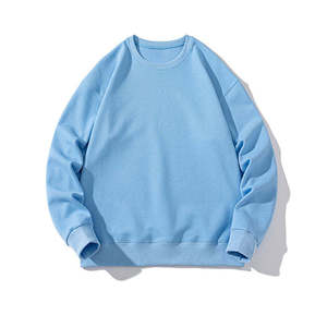Sudadera Personalizada Extra Grande de Algodón 100% de Alto Gramaje (400GSM) para Invierno, Cuello Redondo, Color Liso, OEM, Marca Privada, Unisex, Estilo Urbano - Product Image 2