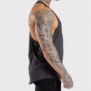 Camiseta sin mangas personalizada para hombre, ropa de gimnasio, transpirable, para venta al por mayor 2026 - Product Image 2