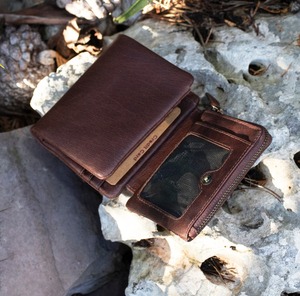 High Grade Genuine Leather Tri Fold <b>Wallet</b> <b>Men</b> Custom Logo Real Cowhide <b>Card</b> <b>Holder</b> Slim <b>Mens</b> Billfold LTW-0194 - Product Image 2