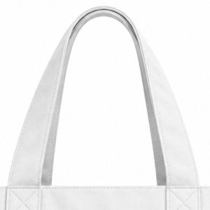 Bolsa de Mano para Mujer, Uso Diario, Bordado Personalizado con Letras Griegas, Espaciosa, Reutilizable, para Compras, Viajes, Universidad - Product Image 5