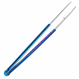 Pinces microchirurgicales en titane droites à pointe fine, légères et de précision pour la chirurgie ophtalmique, neurochirurgicale et microchirurgicale - Product Image 6