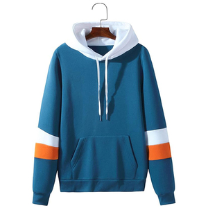 Sweat-shirts à capuche en molleton de coton de haute qualité, nouveau style, chauds pour l'hiver, pour femmes, broderie personnalisée, deux couleurs, tailles homme - Product Image 2